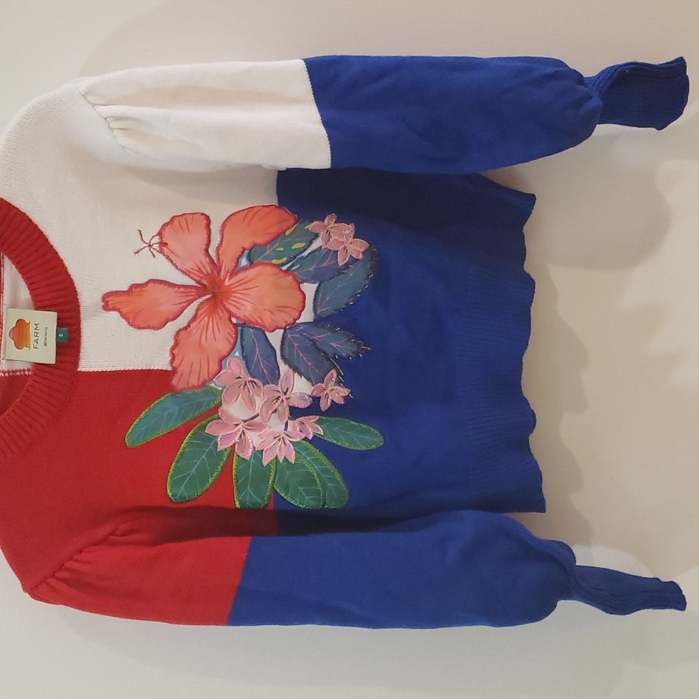🌴Farm Rio Sweater👚 - Picture 6 of 6